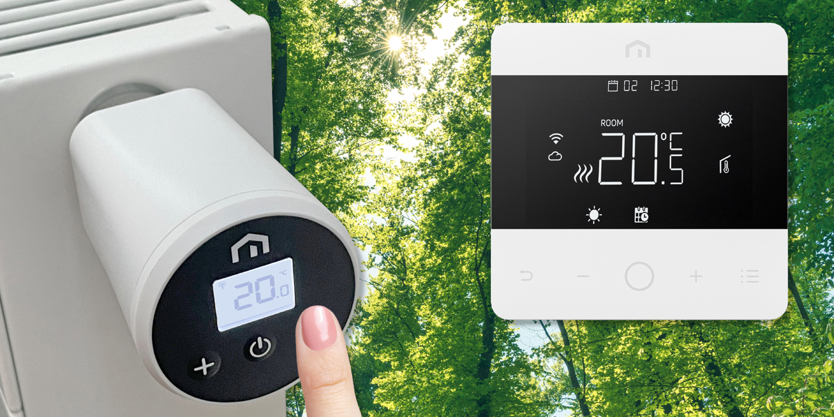 thermostatic head and electric thermostat