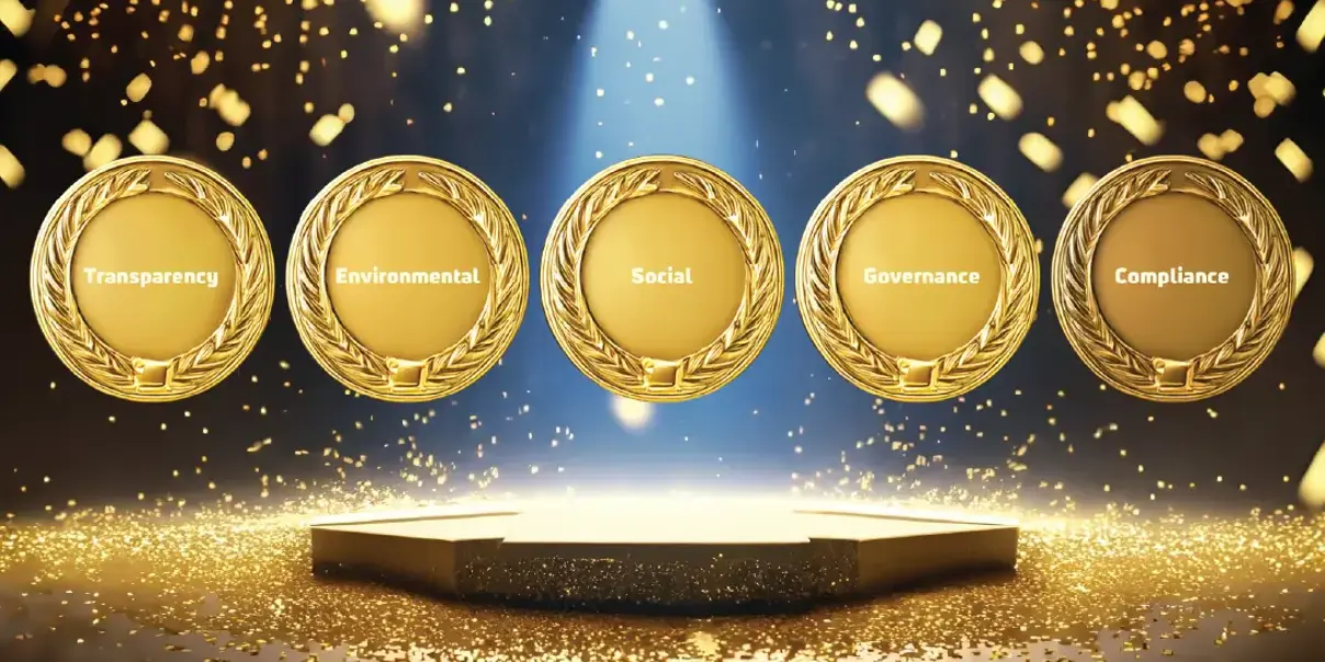 Proud to rank in the Excellent class of the 2024 ESG Transparency Award 