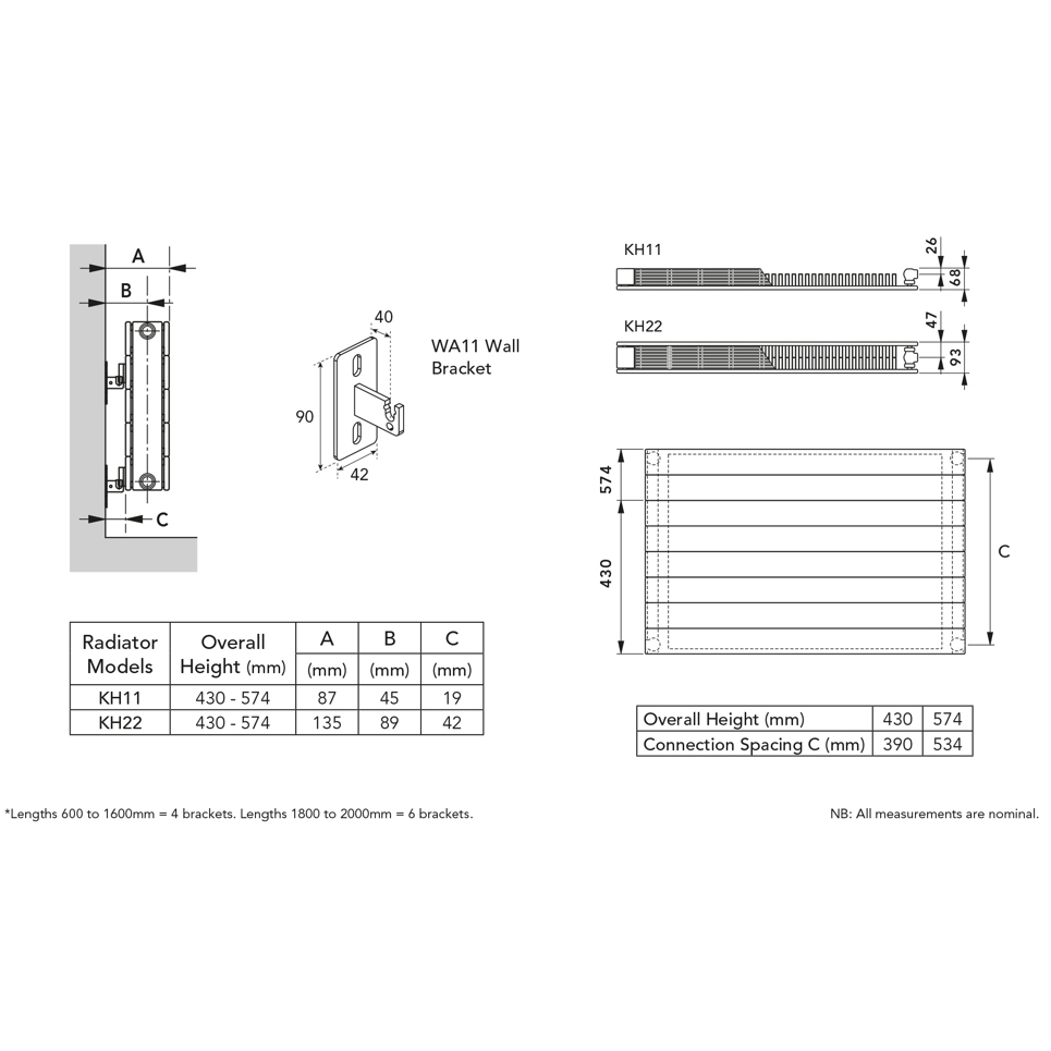 Myson Décor Horizontal Radiator – Stylish & Efficient Heating