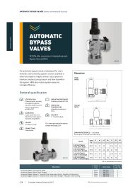 Automatic Bypass Valves
