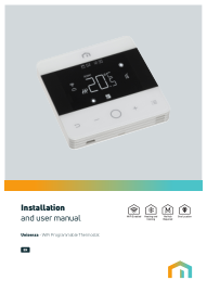 Unisenza Wifi Thermostat - Manual