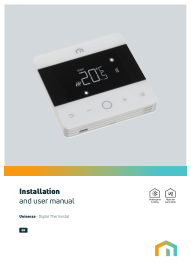 Unisenza Digital Thermostat - Manual