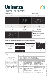 Unisenza Digital Thermostat - Quick Start Guide
